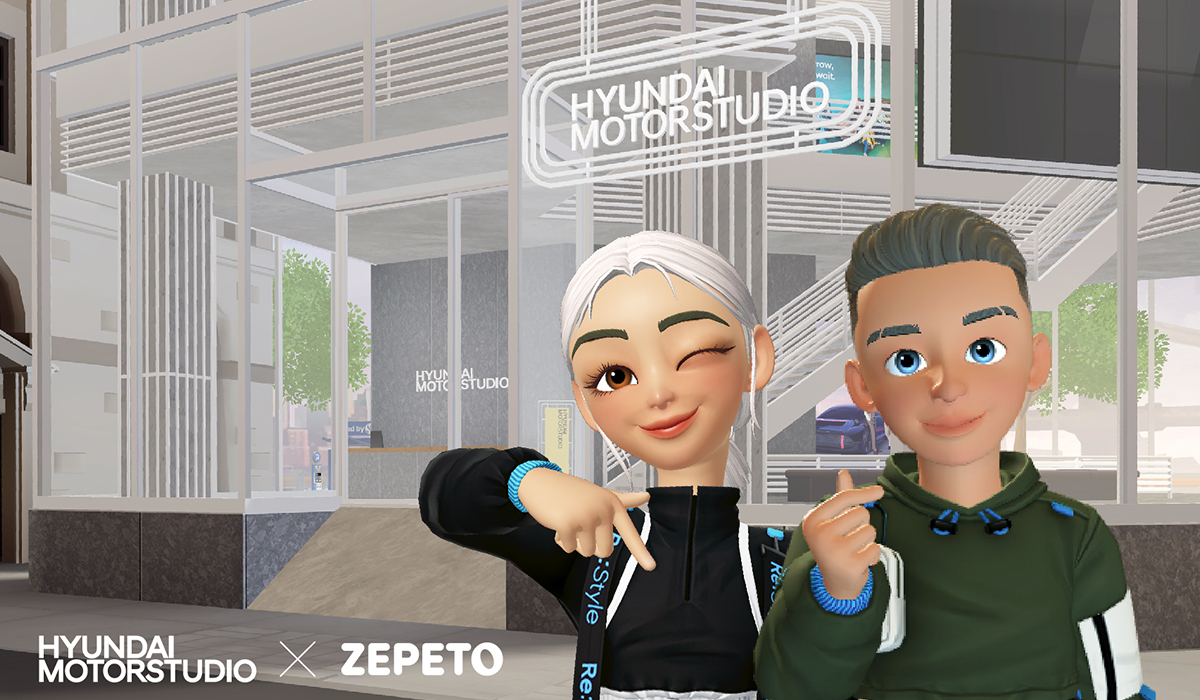 Hyundai presenta su primer Motorstudio virtual dentro de la plataforma zepeto metaverso