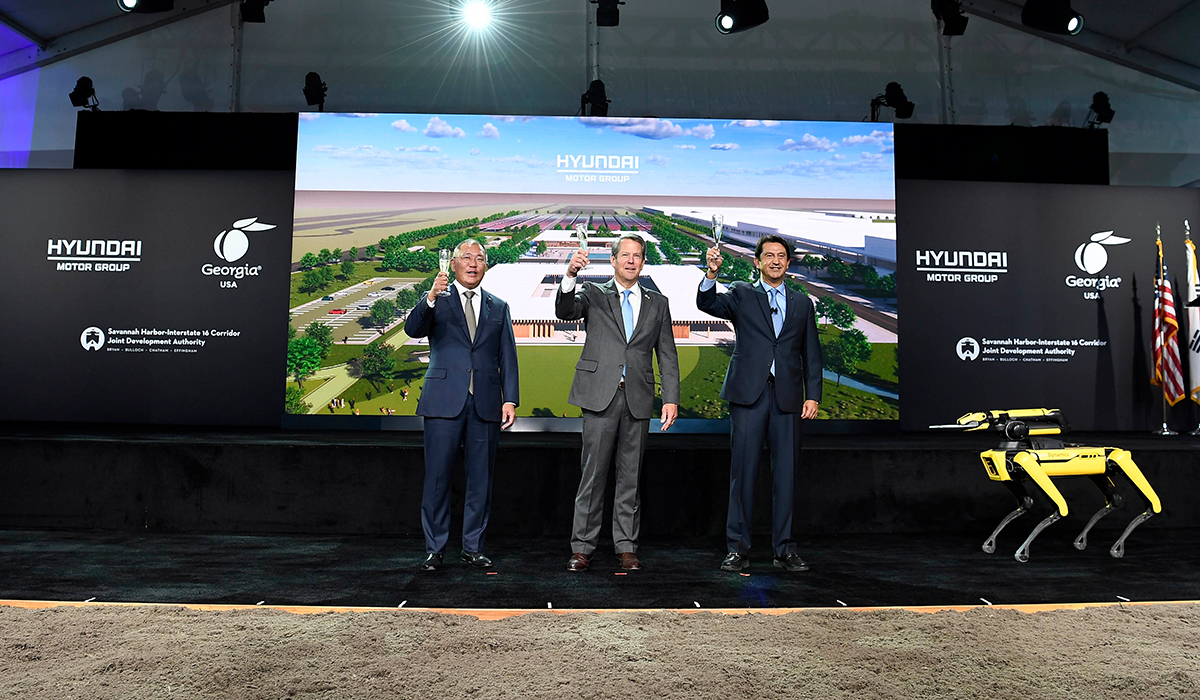 Inicia la construcción de la planta Hyundai para vehículos eléctricos y baterías en Georgia