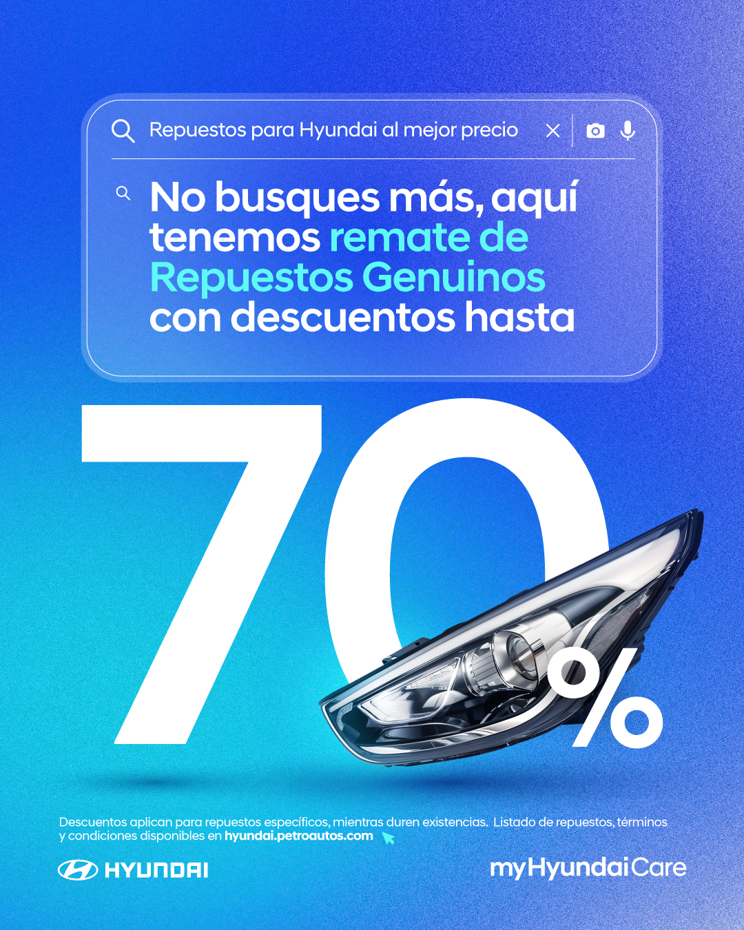 REMATE DE REPUESTOS GENUINOS HYUNDAI